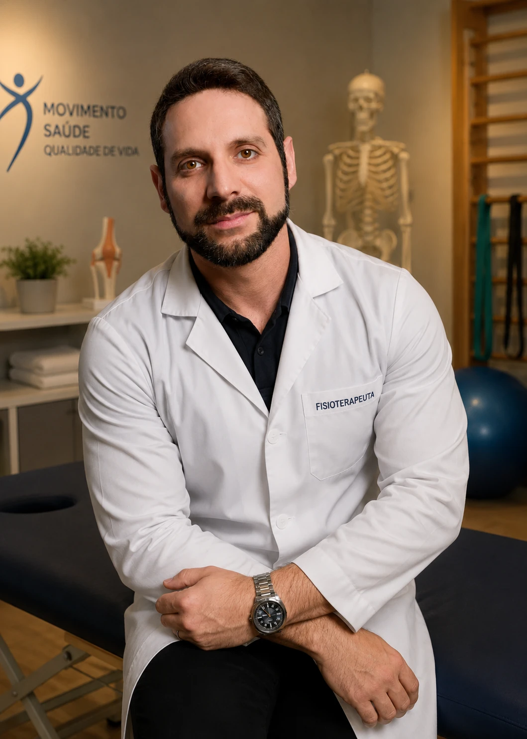 Retrato editorial do Dr. Leonar L. Mayer